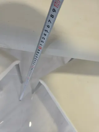 Mesa y 4 sillas terraza blancas