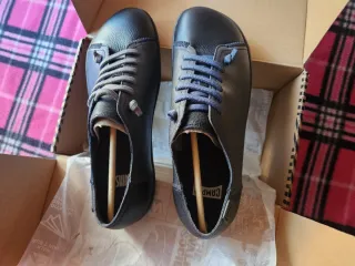 Zapatos Camper Peu Negro/Azul