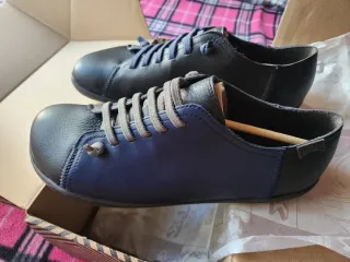 Zapatos Camper Peu Negro/Azul