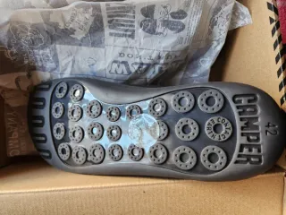 Zapatos Camper Peu Negro/Azul