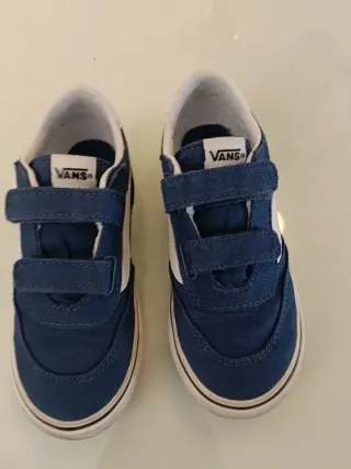 Zapatillas Vans niño azul talla 26.5 /27