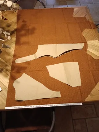 Retal tela de algodón 110x55/68