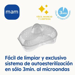 MAM Pezonera de Silicona SkinSoft, para la Irritac