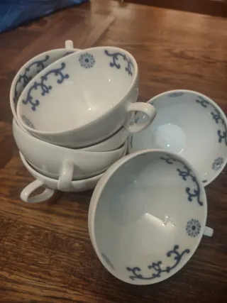 Siete tazas-Irabia Pamplona,Cerámica.