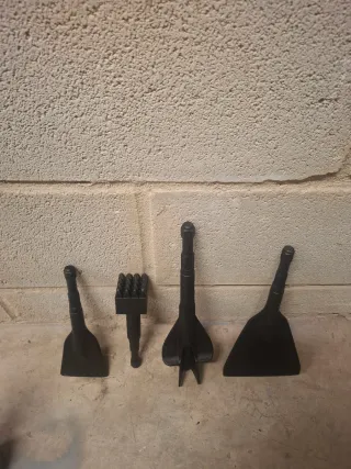 Martillo neumático con accesorios