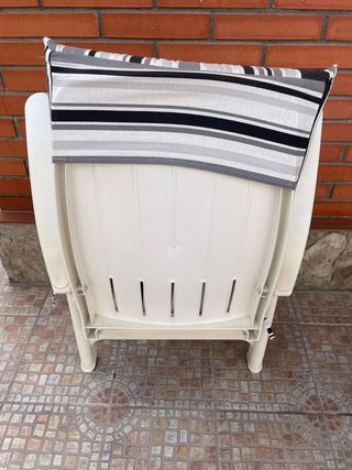 Hamacas de jardín con cojines