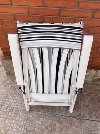 Hamacas de jardín con cojines