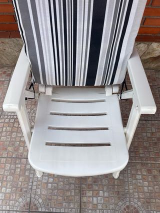 Hamacas de jardín con cojines