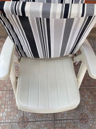 Hamacas de jardín con cojines