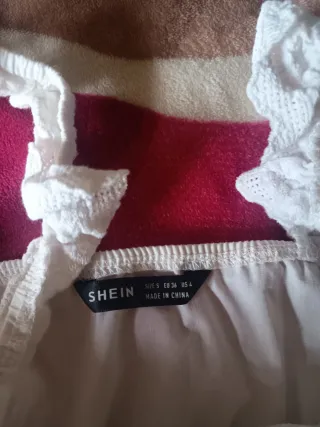 Top blanco tirantes con volante