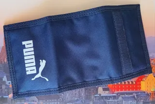 2 Carteras Puma Hombre Azul Marino y Negro