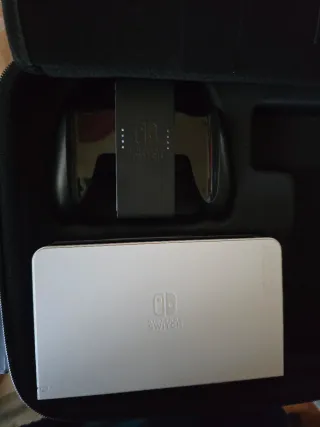 Nintendo Switch OLED Blanca Completa y nueva