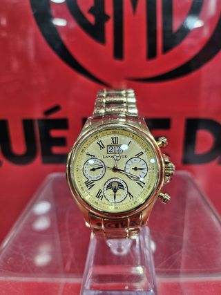 Reloj Lanscotte Dorado Astronomy de segunda mano por 84,95 EUR en