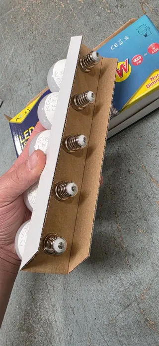 5 Lâmpadas LED KEJA 7W E14