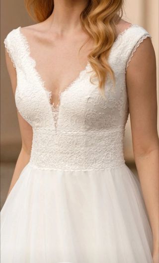Abito da sposa ANGELA BIANCA Taglia 42