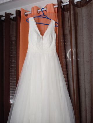 Abito da sposa ANGELA BIANCA Taglia 42