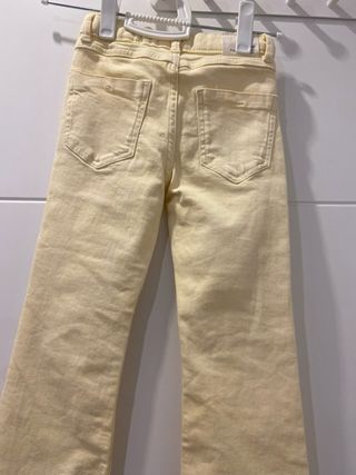 Vaquero amarillo niña flare de Mango kids