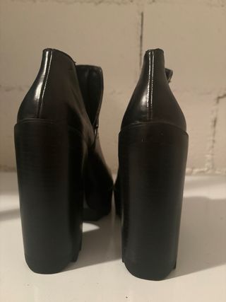 Botines plataforma Zara T.36
