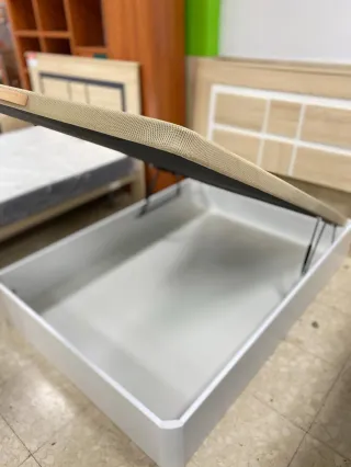 Canape abatible madera y tela