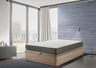 Canape abatible madera y tela