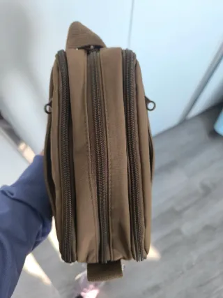 Bolso bandolera marrón