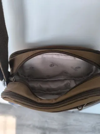 Bolso bandolera marrón