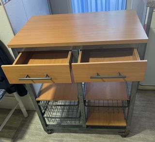 Mueble Cocina Madera y Metal.