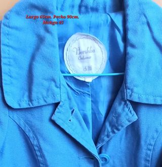 Blazer Bershka azul talla S