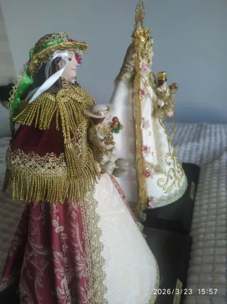 Virgen del Rocío, imagen, talla, figura.