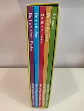 Libro recetas para bebés y niños