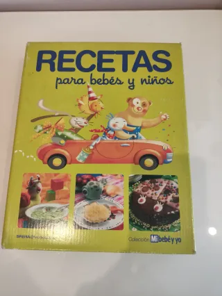 Libro recetas para bebés y niños