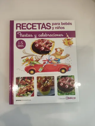 Libro recetas para bebés y niños