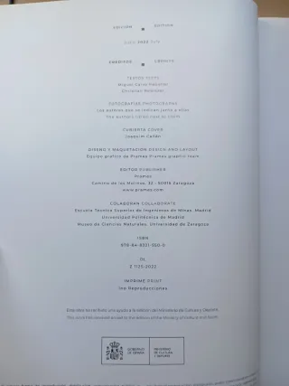 ATLAS DE MINERALES DE ESPAÑA. Edición bilingüe.