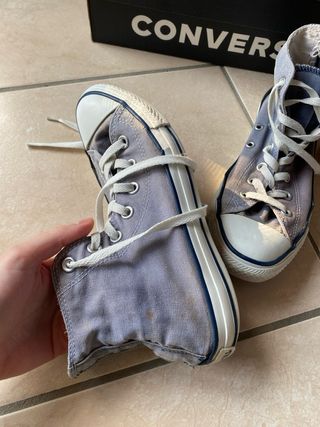 Converse All Star Azzurre Vintage