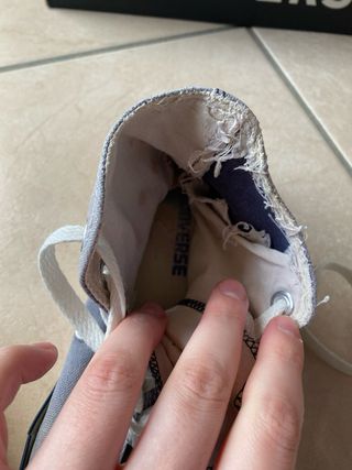 Converse All Star Azzurre Vintage