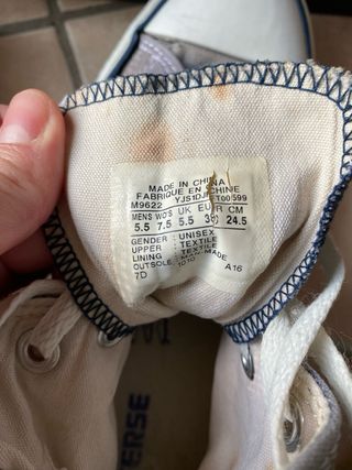 Converse All Star Azzurre Vintage