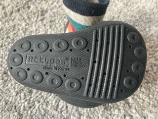 Patucos bebé algodón rayas