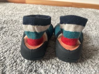 Patucos bebé algodón rayas