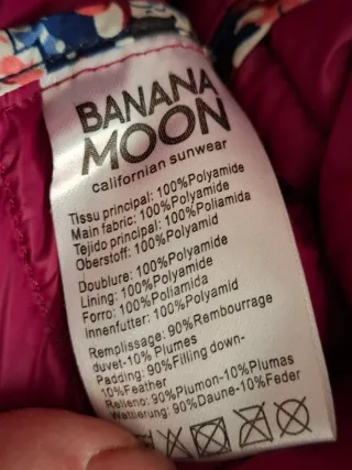 CHALECO PLUMAS FUCSIA BANANA MOON