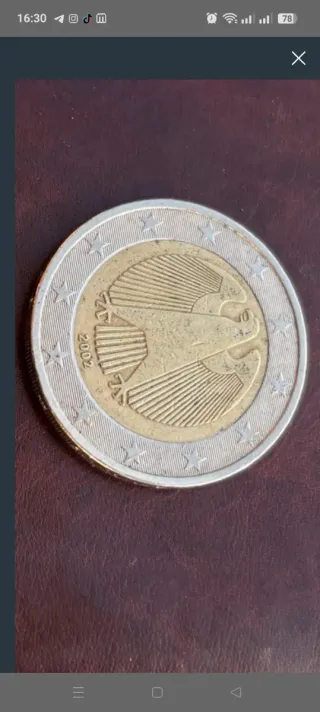 Moneda 2 Euros Alemania 2002