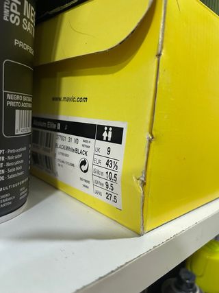 Zapatillas Ciclismo Mavic Negras