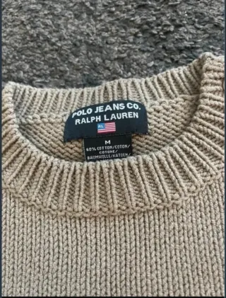 Jersey Polo Ralph Lauren Beige