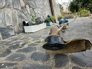 Desbrozadora de gasolina