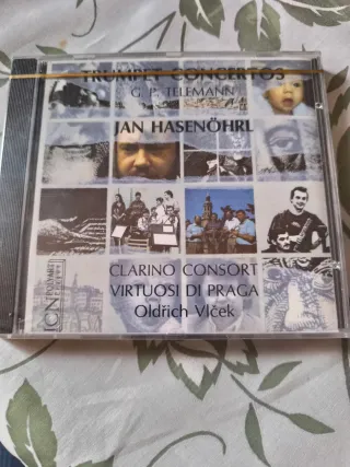 5 CDs de música Barroca con diferentes artistas