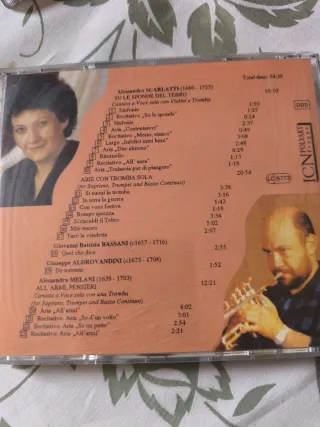 5 CDs de música Barroca con diferentes artistas