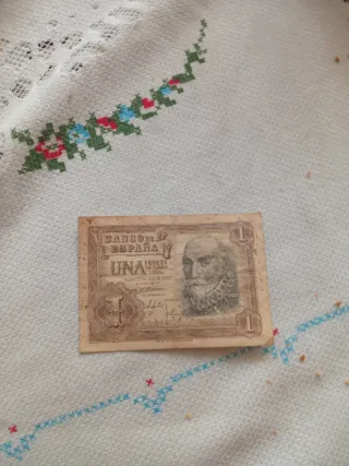 Billete 1 Peseta Banco de España 1953
