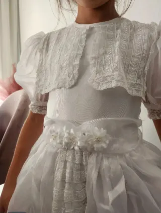 Vestido de Comunión Blanco.