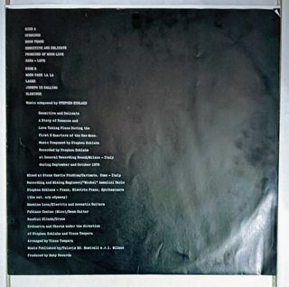 Stephen Schlaks Vinile Sensitive and Delicate