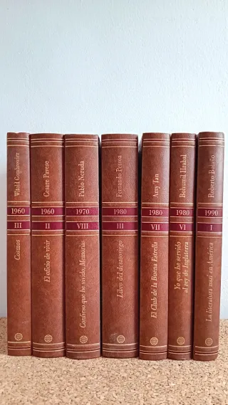 LOTE 7 Libros 1960, 70, 80 y 90