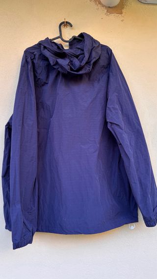 Giacca a vento Nike blu nuova con etichetta